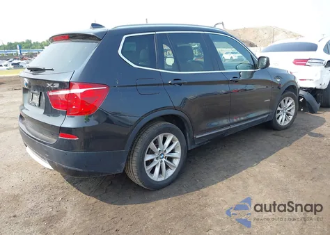 2013 BMW X3 xDrive28I from USA, damaged, VIN 5UXWX9C53D0A17593